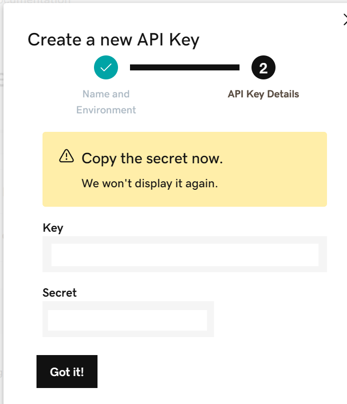 GoDaddy API Key
